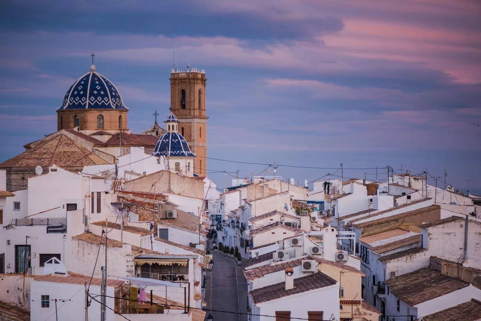 Roofs of the town of Altea