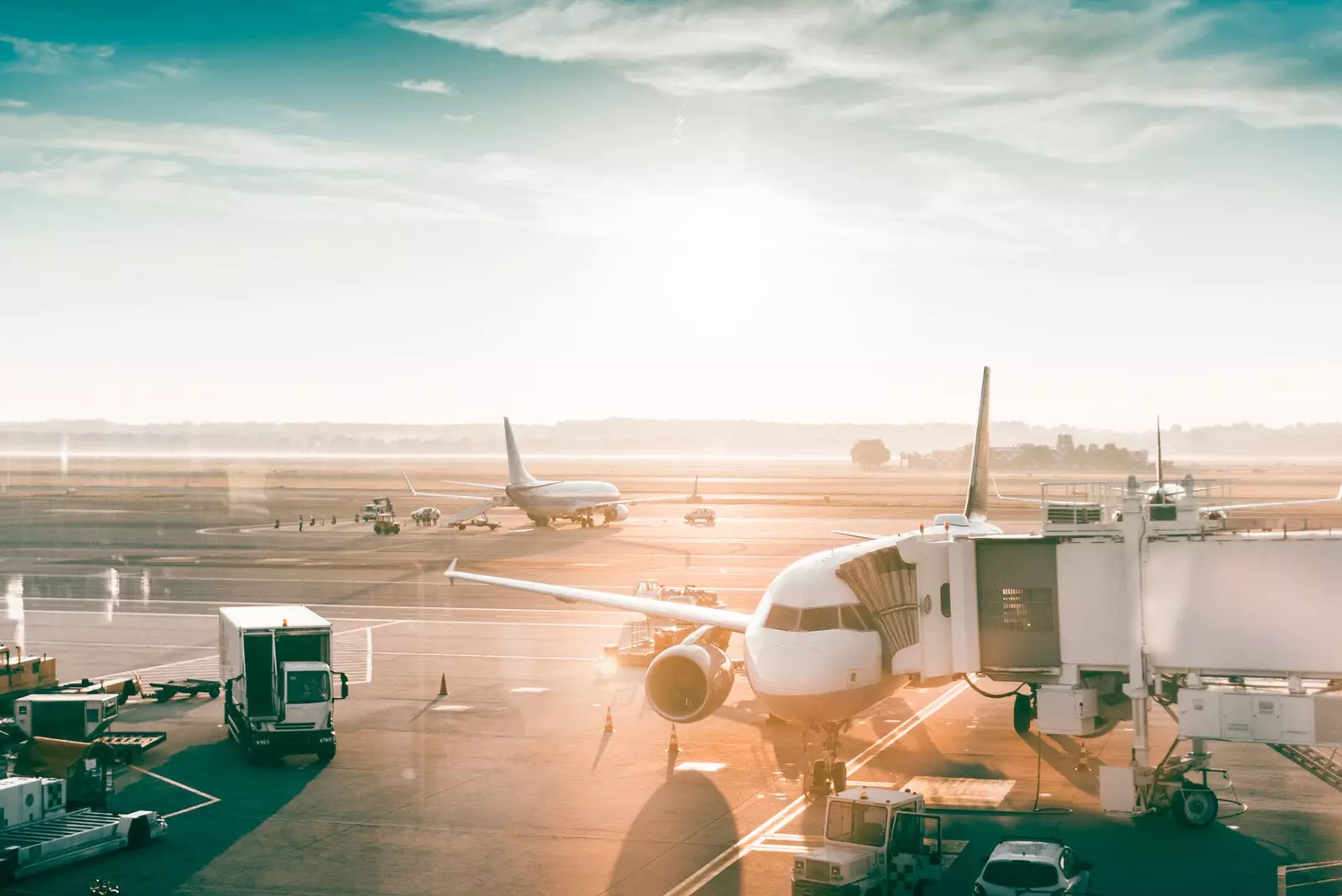 ombordstigning på fly