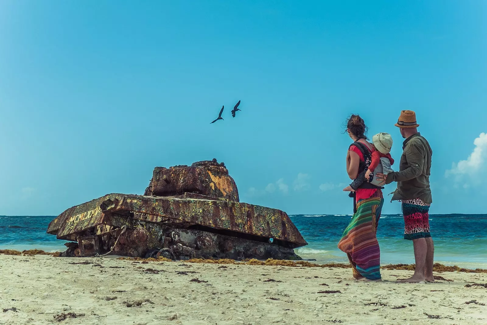 Семејството на „Нешто за паметење“ на Isla Culebra Порторико