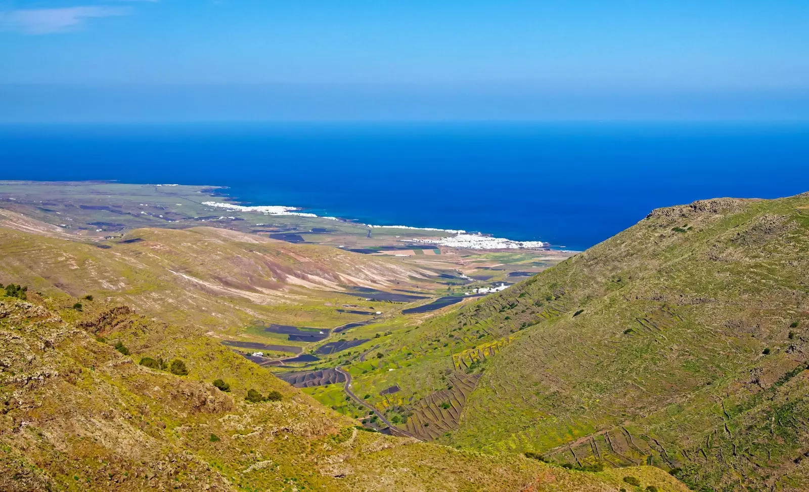 Majanicho au fond de la vallée.