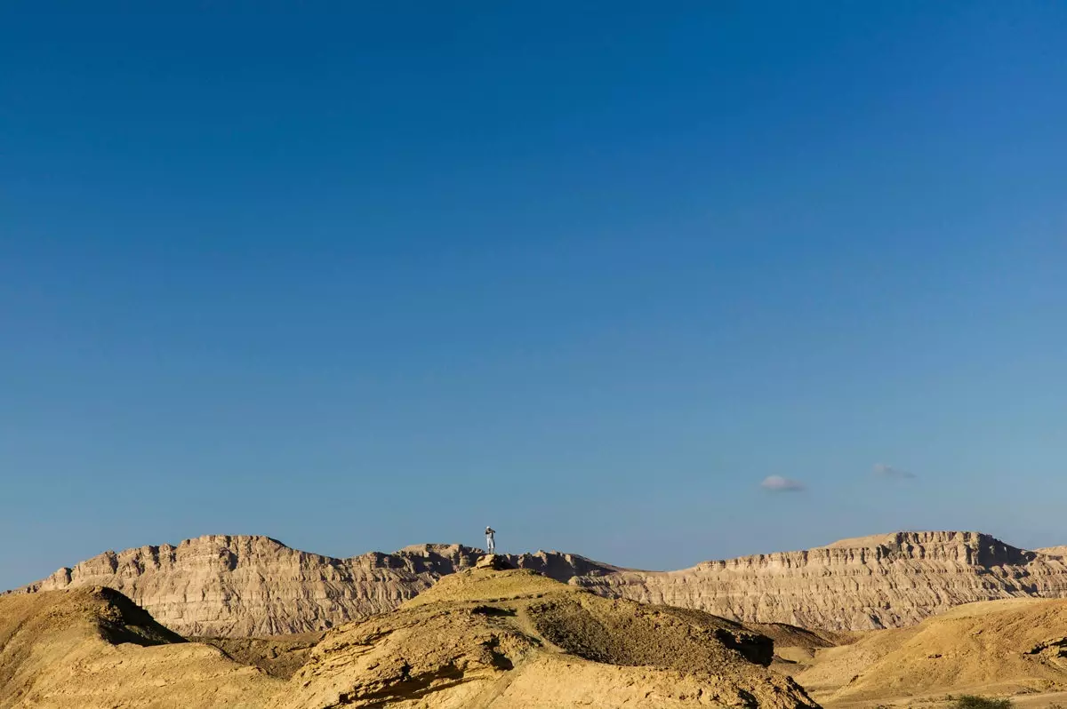 Mitzpe Ramon no deserto de Nguev