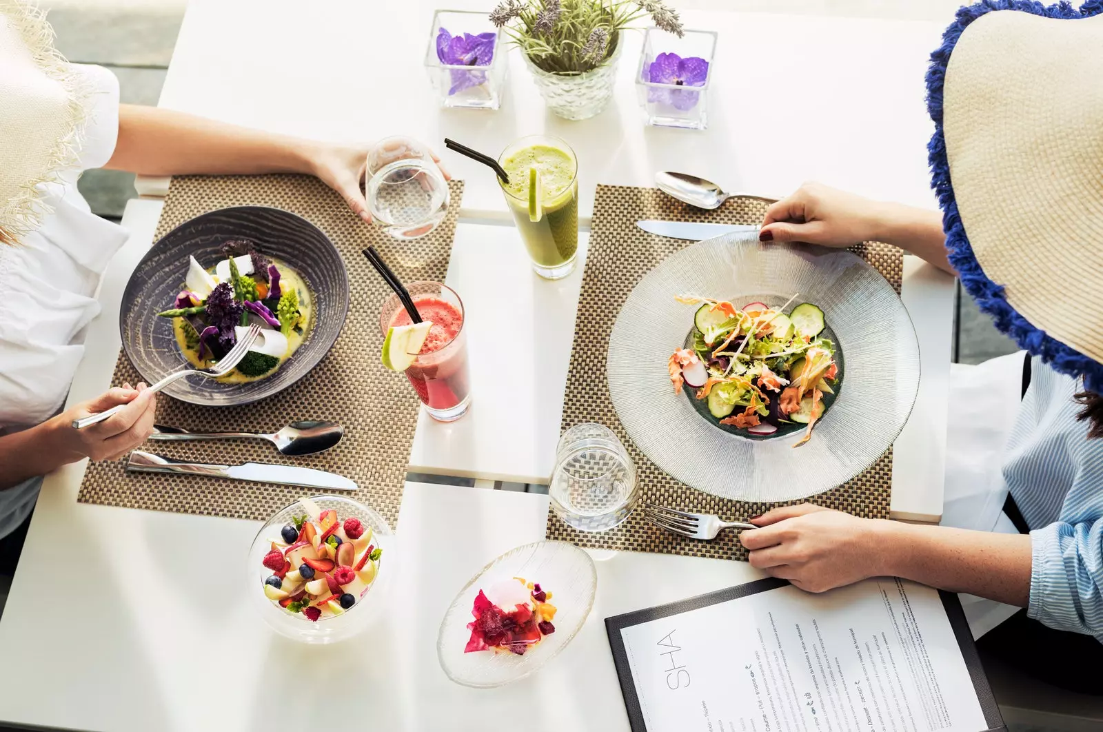 Dieta saudável na SHA Wellness Clinic.