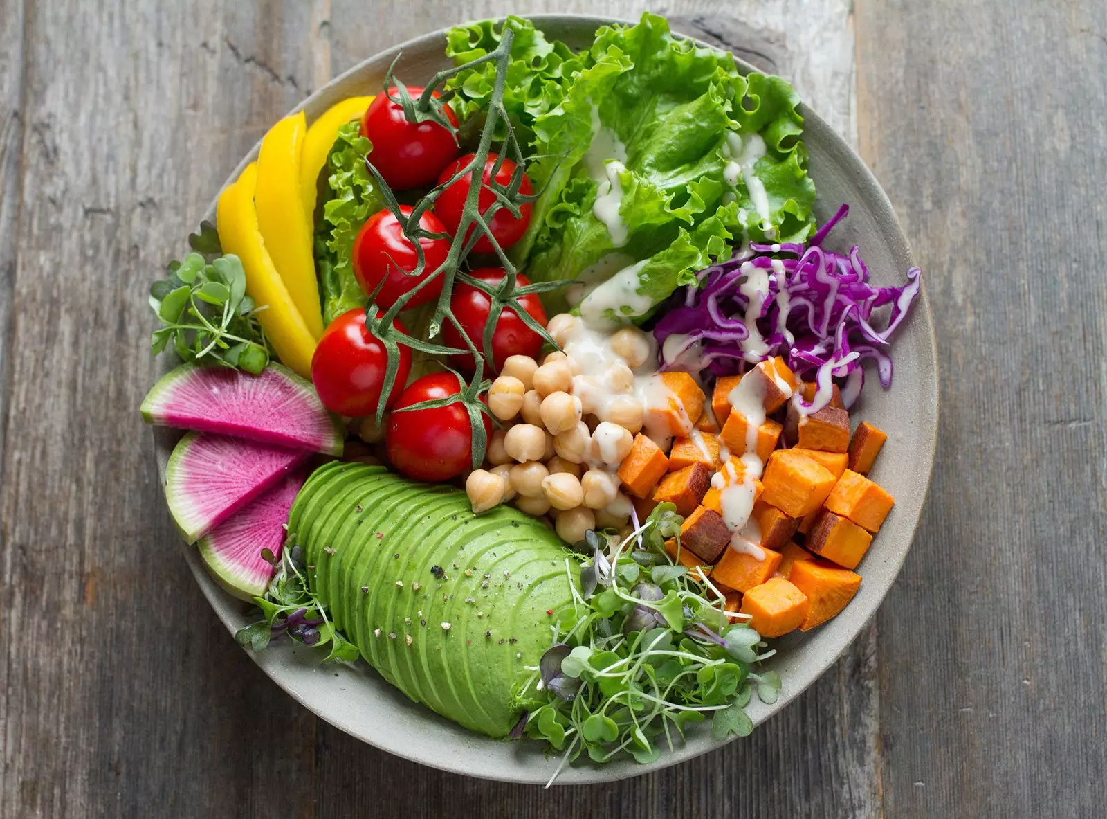 Plate of food