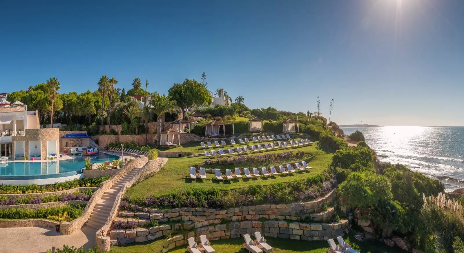 Questo è il Vila Vita Parc Resort Spa a 5 stelle nell'Algarve.