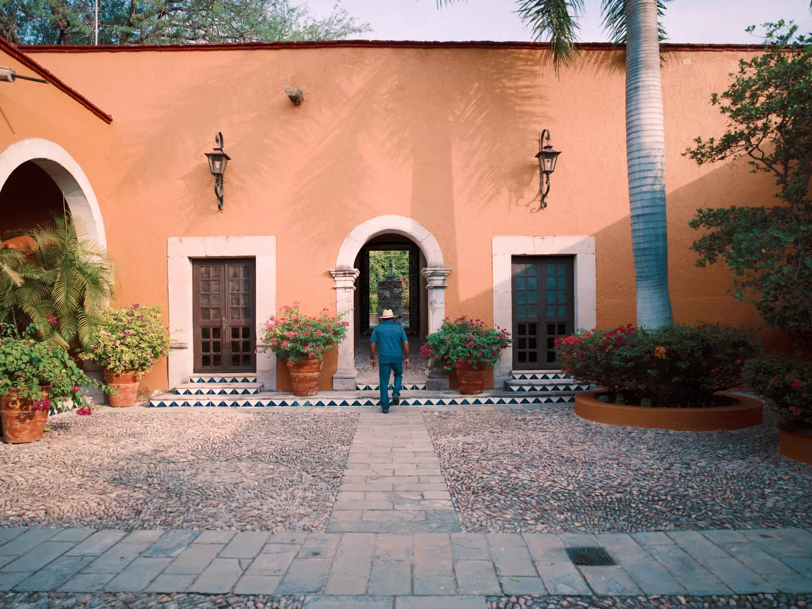 Hacienda fra Gallardo-familien i Mexico.