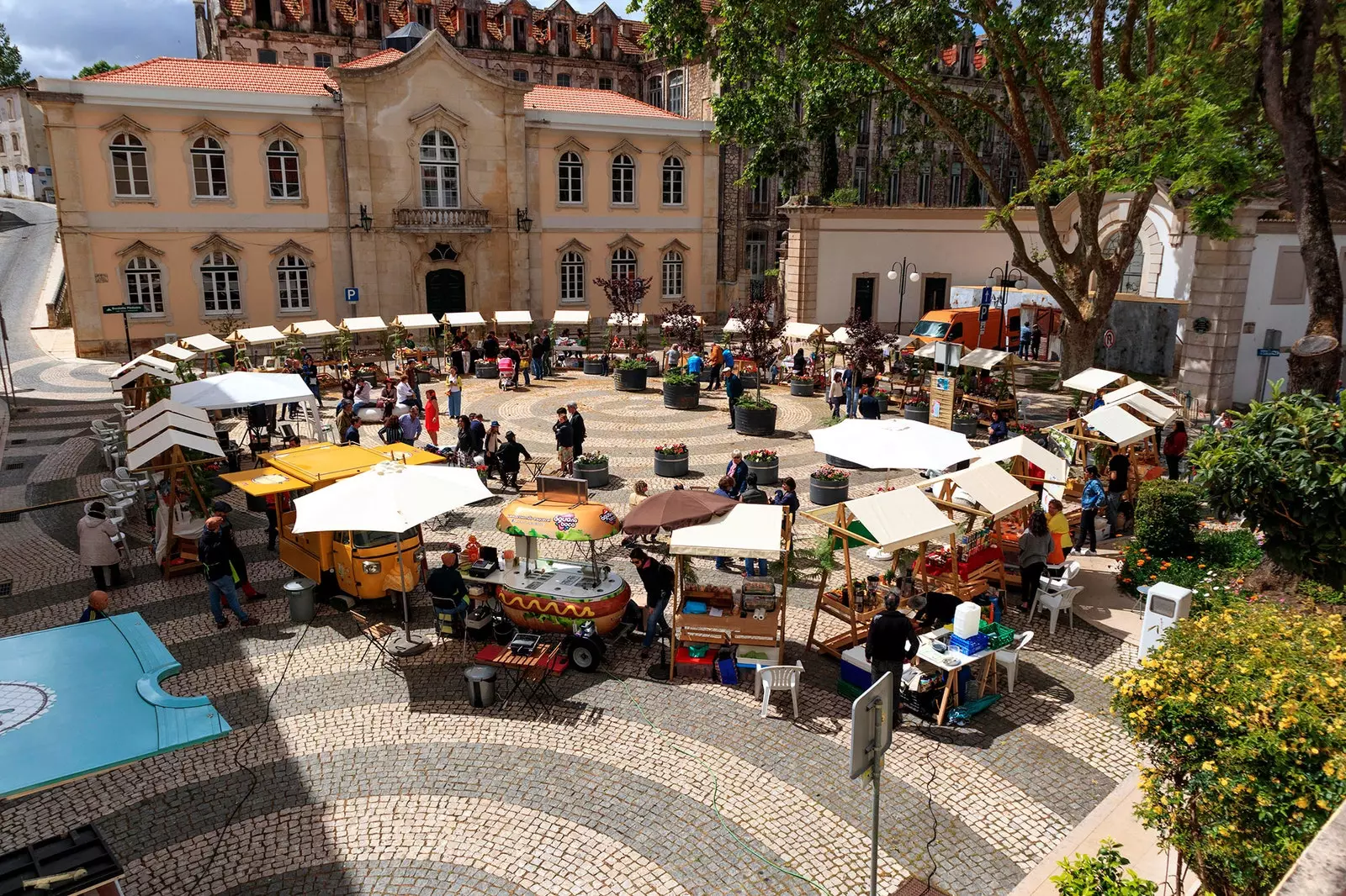 Caldas da Rainha Obst- und Gemüsemarkt