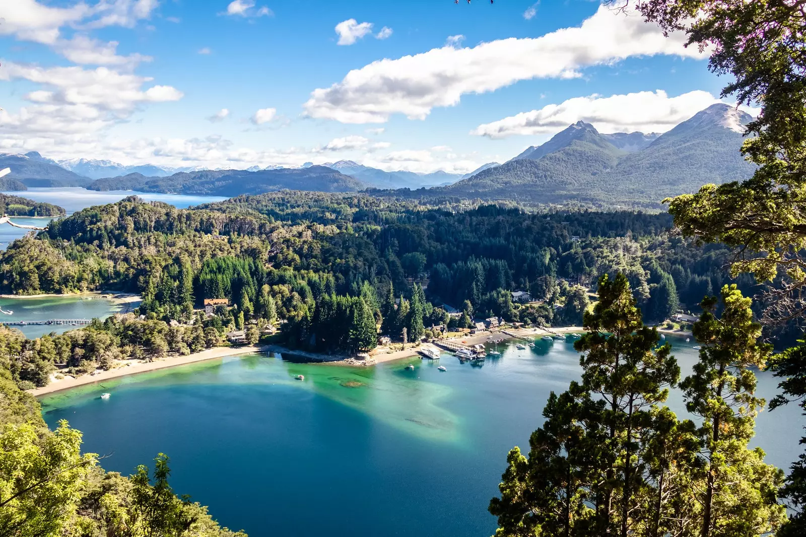 Čudovita oaza narave v Villa La Angostura argentinska Patagonija