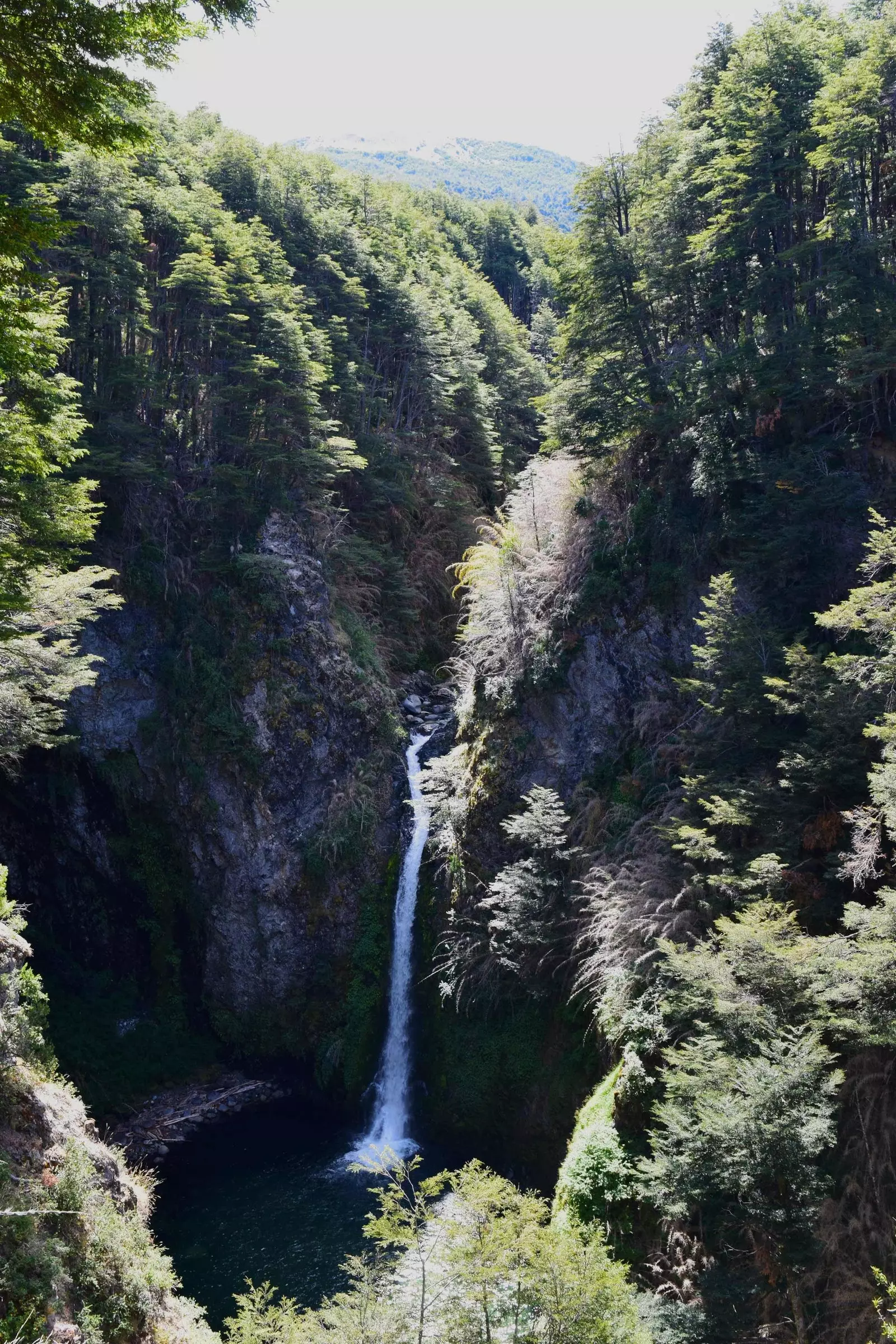 Cascada Rio Bonito Vila La Angostura.