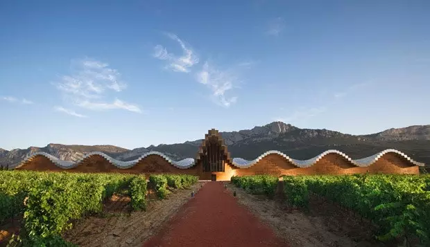 A view of the Rioja Alavesa signature winery