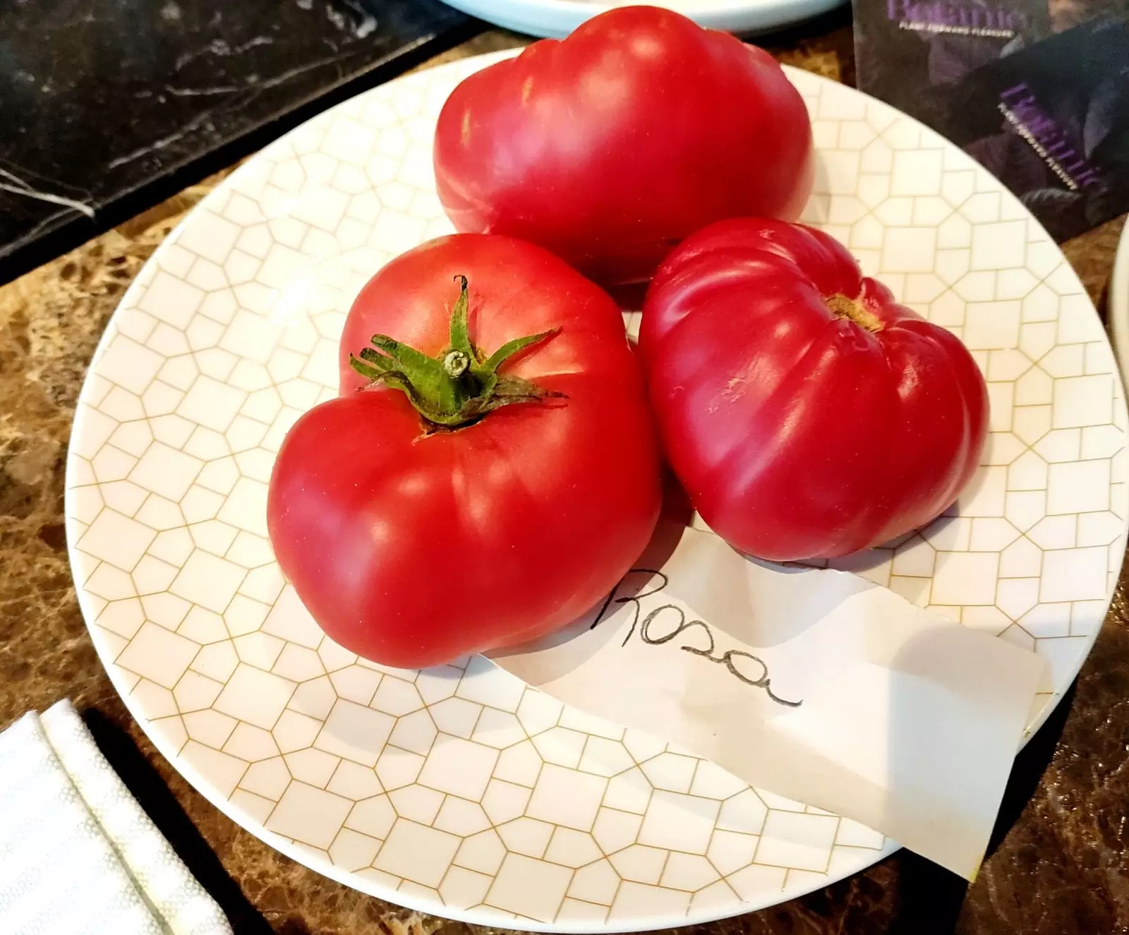 Pomodoro rosa di Finca Can Xalet uno dei vincitori