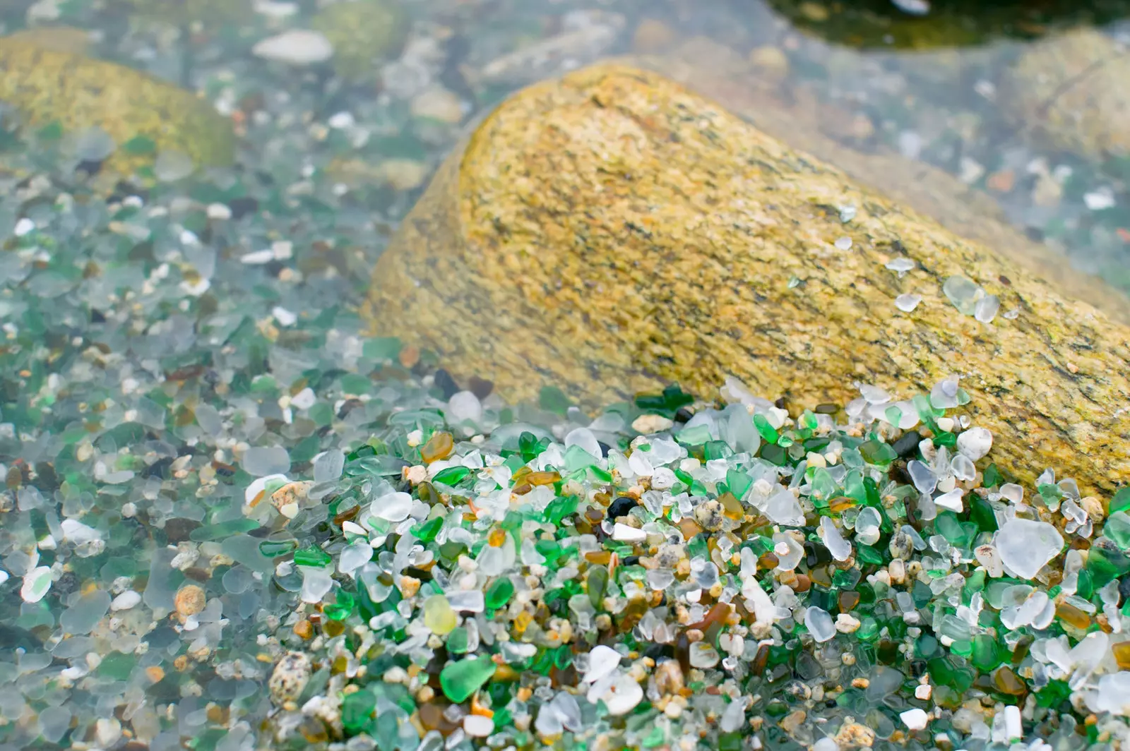 Plage de cristal à Laxe