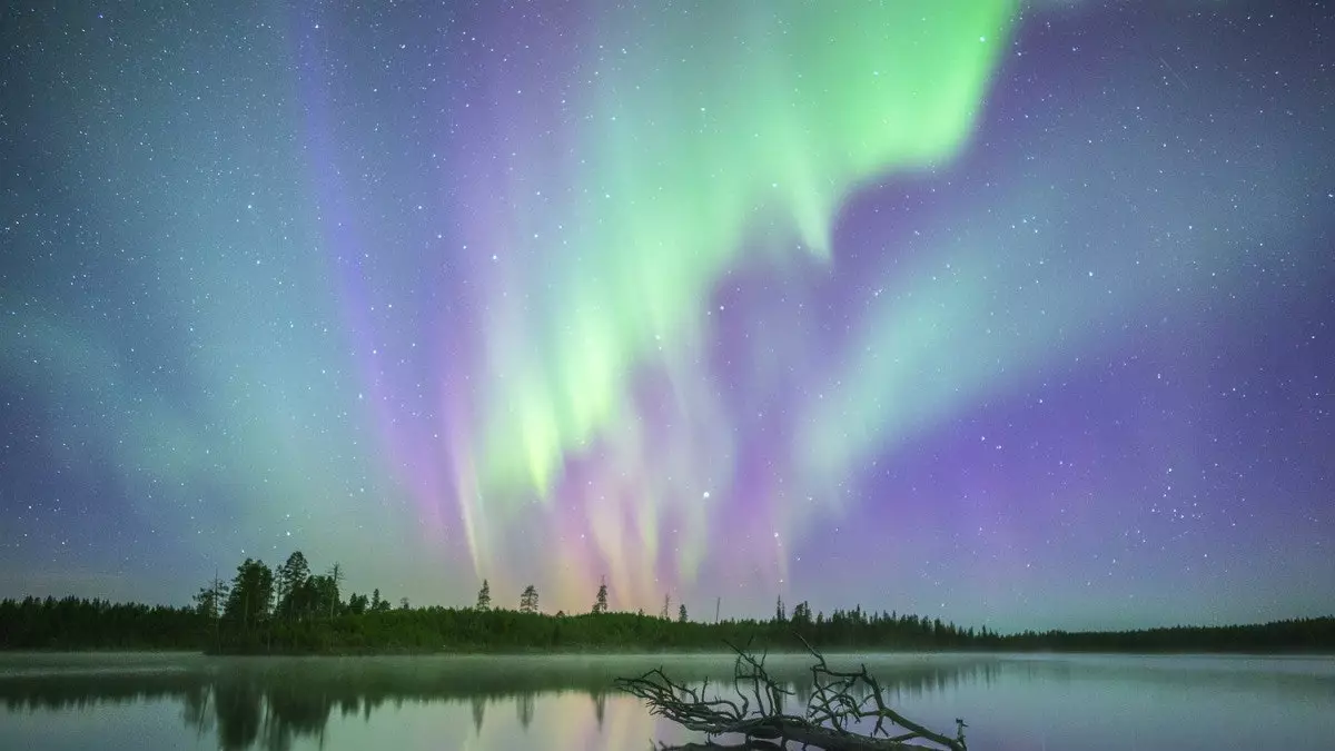 Finlândia e suas luzes do norte em 10 belas fotografias