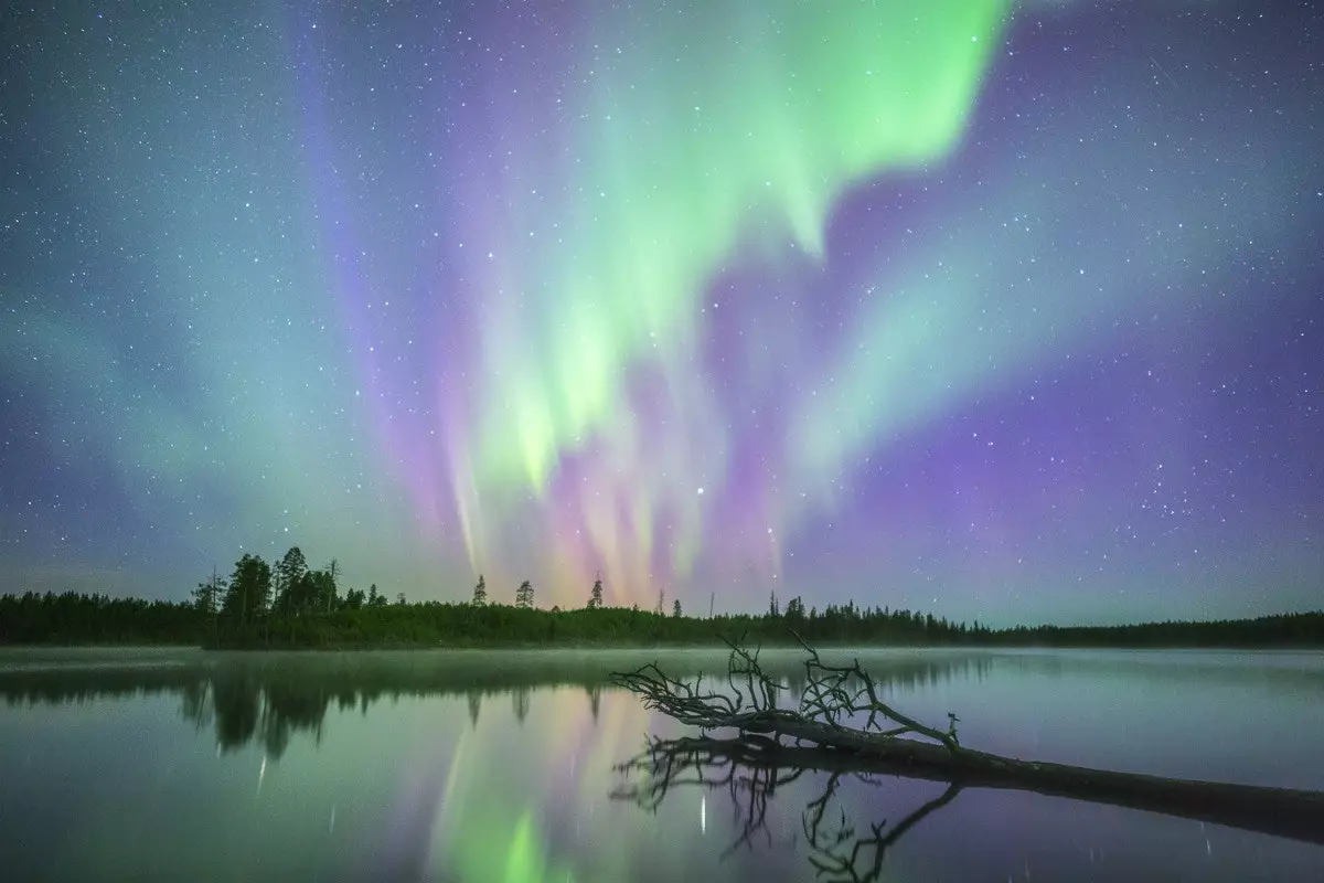 Finland dan cahaya utaranya dalam 10 gambar yang cantik