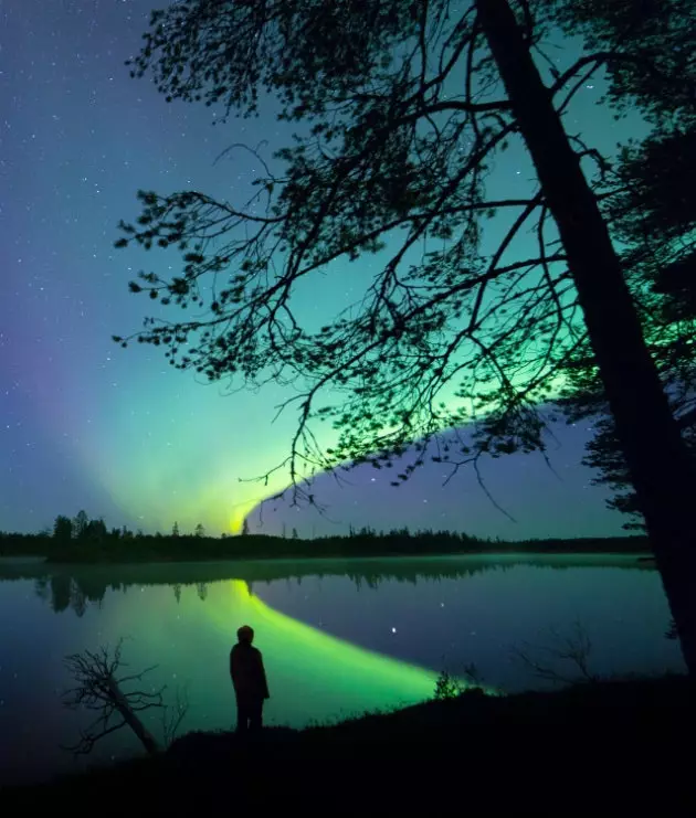 Finnland a seng Nordliichter an 10 schéin Fotoen