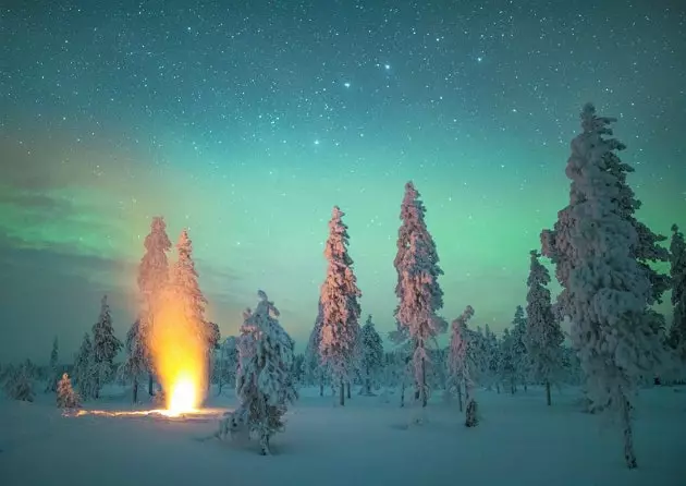 Finland dan cahaya utaranya dalam 10 gambar yang cantik