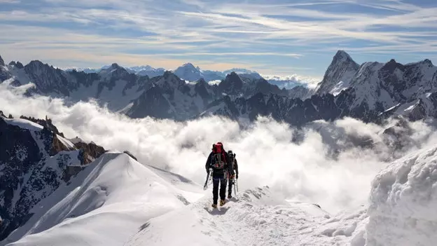 Nenda juu Mont Blanc, inapatikana kwa mtu yeyote aliye na Taswira ya Mtaa ya Google