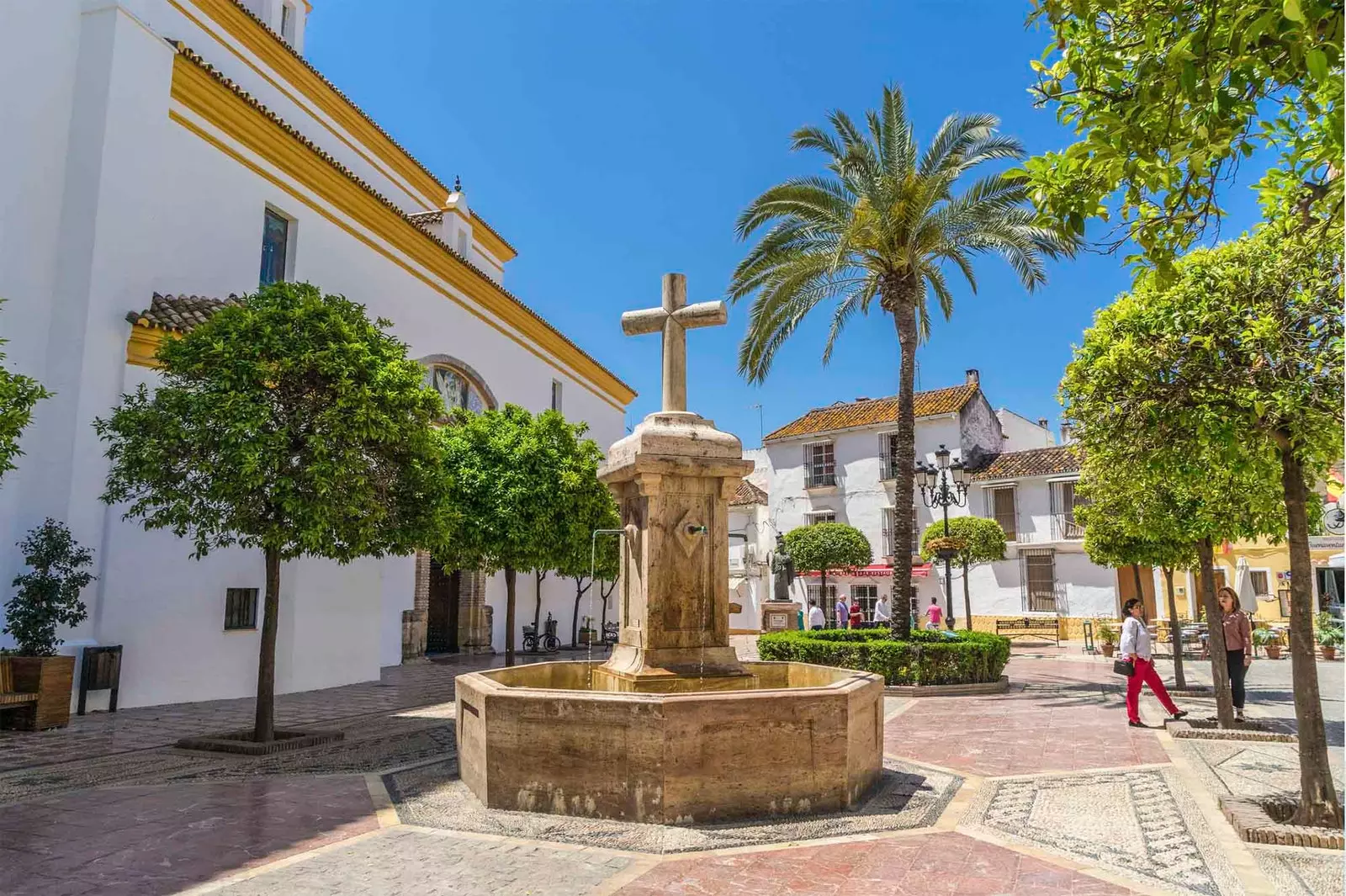 Kyrktorget i Marbella