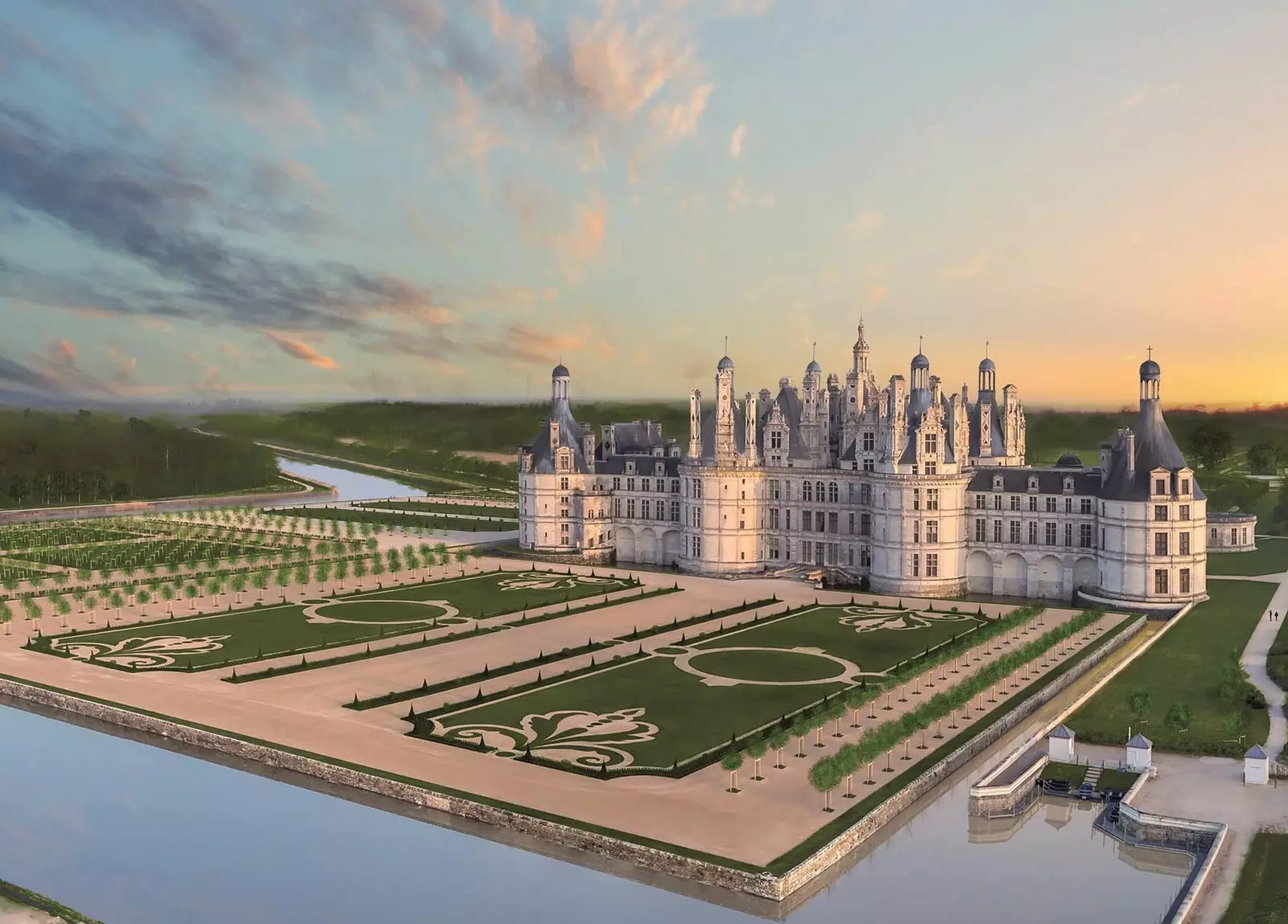 This Loire castle opens a French garden