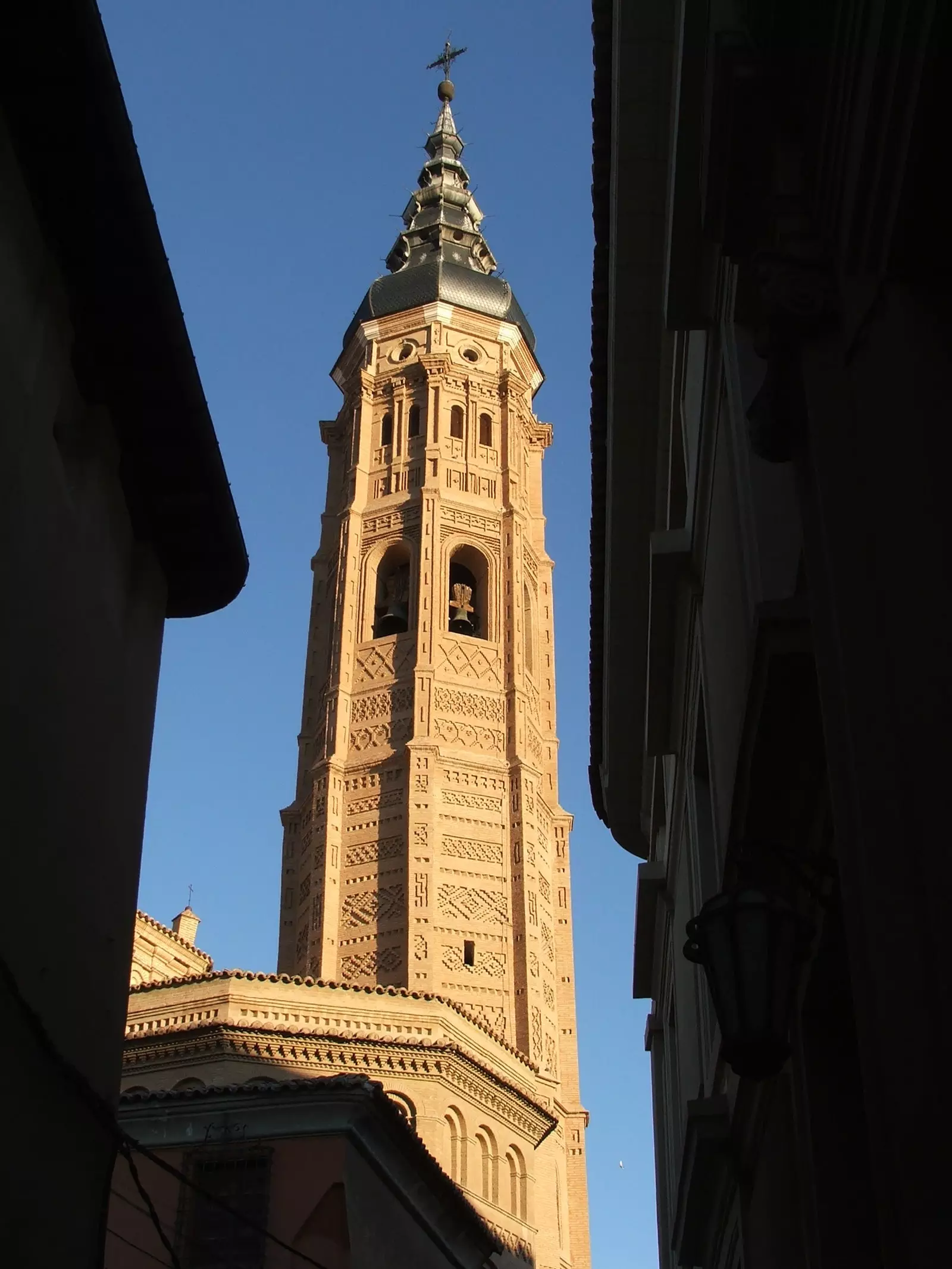 Mudejar tower of Santa Maria in Calatayud