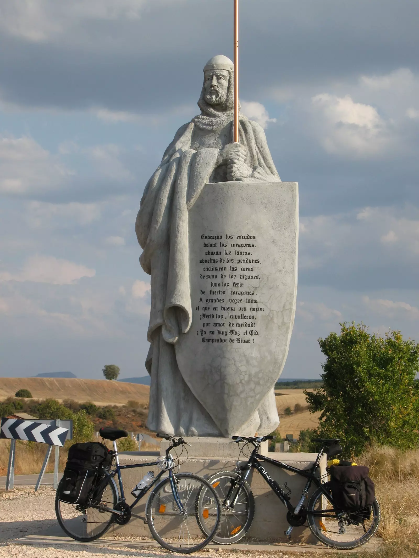 Standbeeld van de Cid Mecerreyes