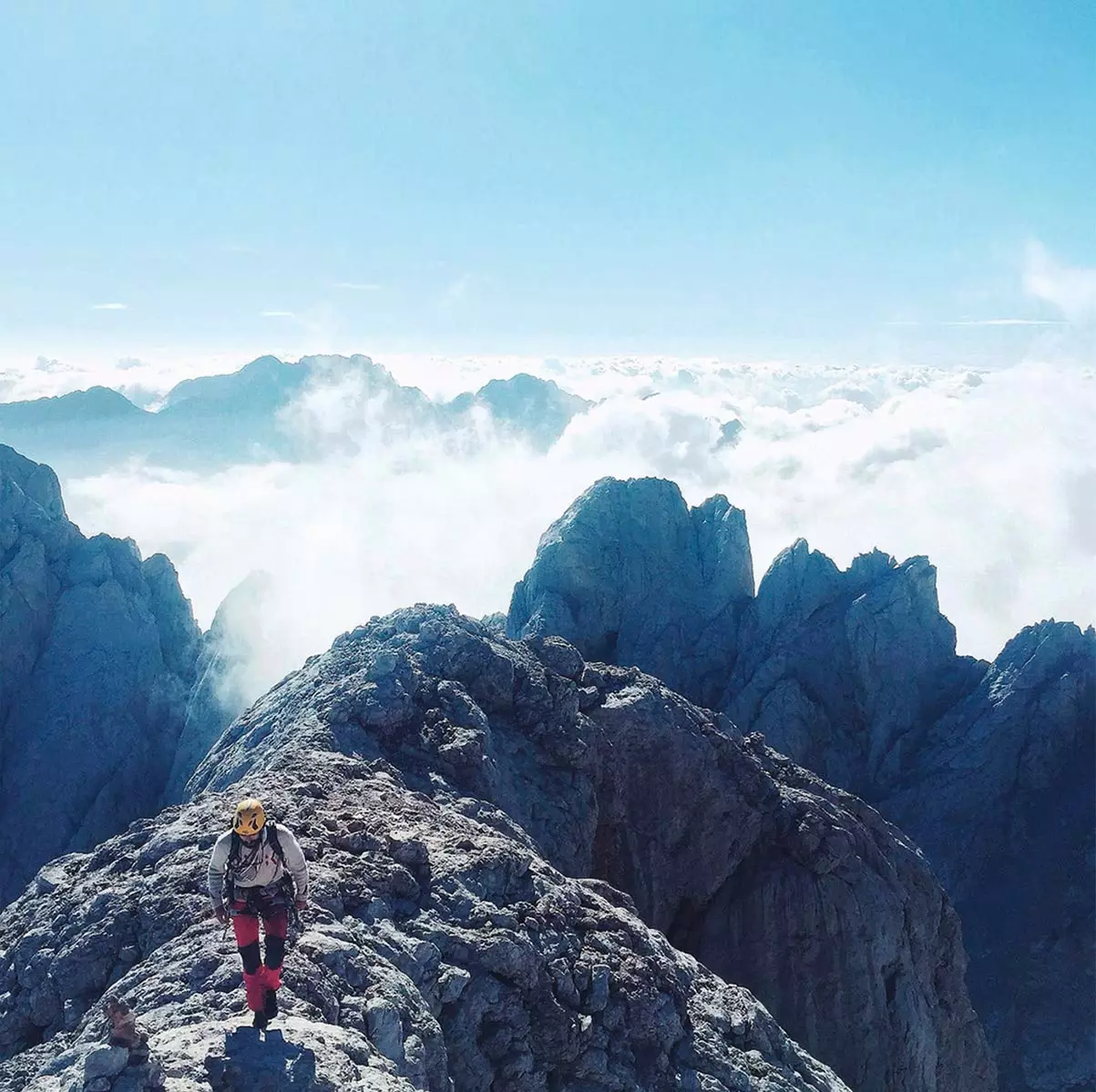 Spitze des Naranjo de Bulnes oder Picu Urriellu