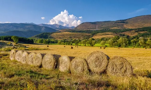 Typická krajina Baja Cerdanya