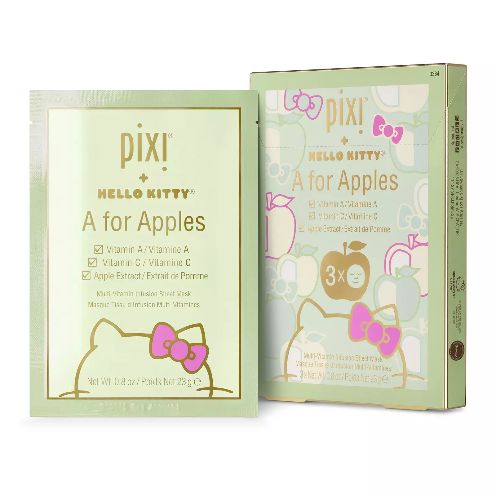 Pixi x Hello Kitty A für Äpfel Masken