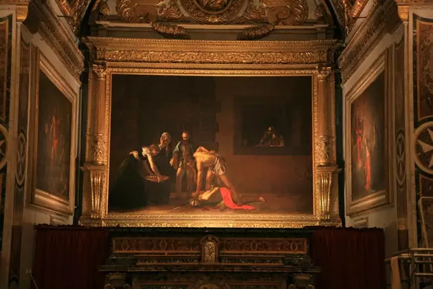 O maior Caravaggio está localizado em Malta