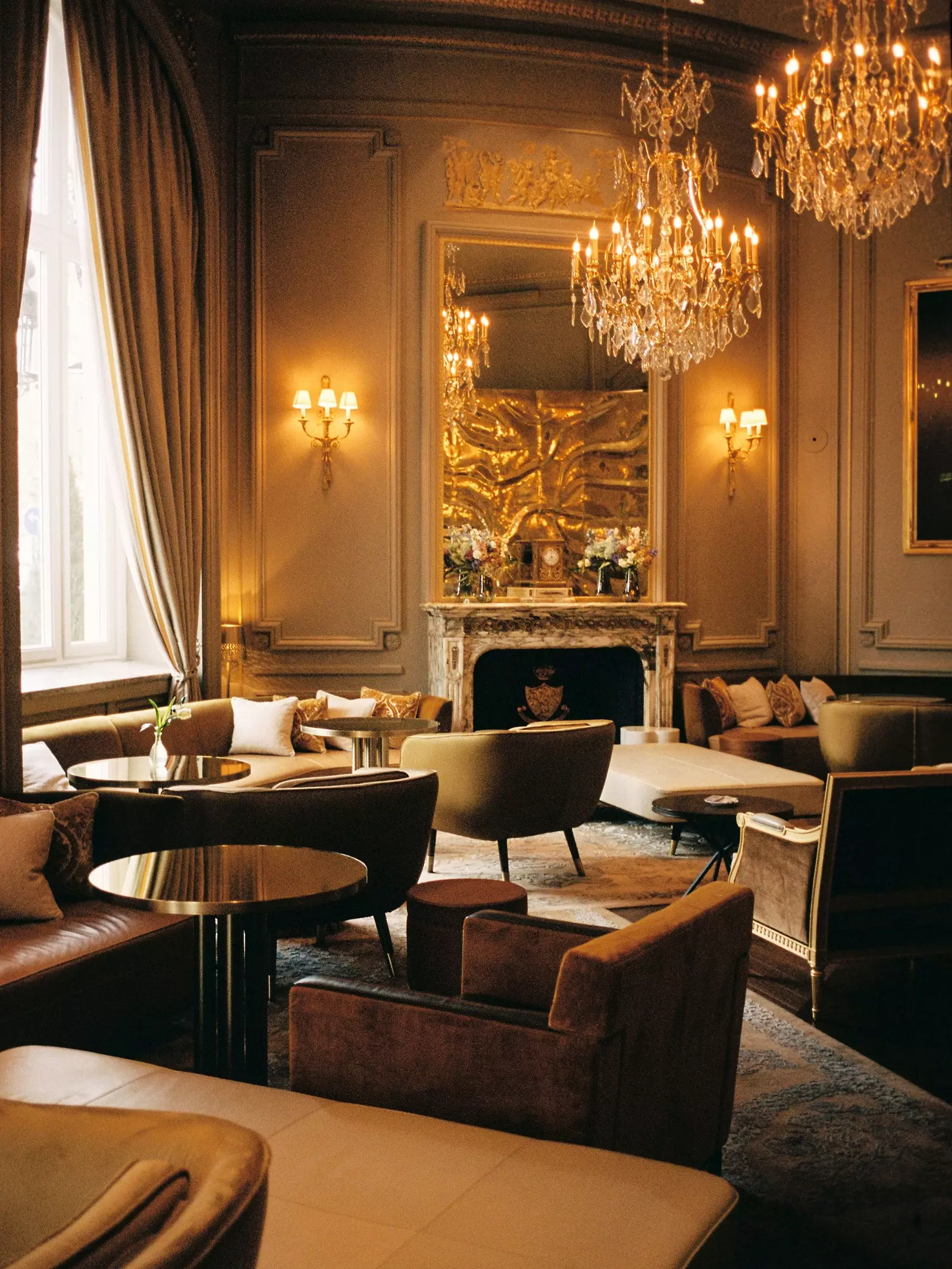 Pictura der Bar vum Hotel Mandarin Oriental Ritz Madrid