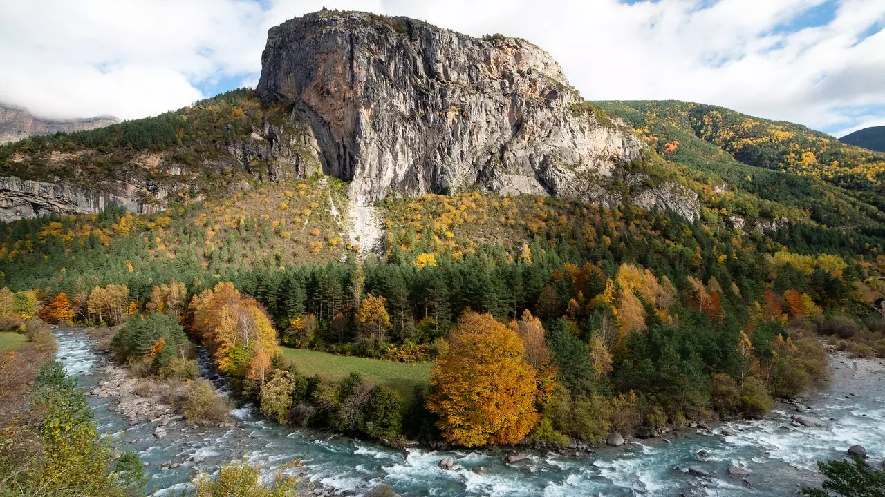 Herfst in de Pyreneeën van Huesca (en hoe te hallucineren bij aankomst in Ordesa en Monte Perdido)