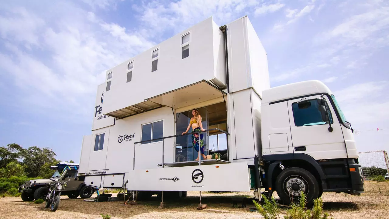 Surf truck na preskúmanie divokej prírody Algarve a Maroka