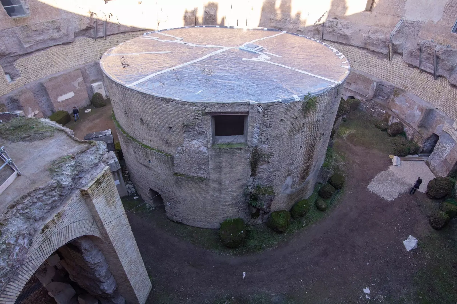 Das Mausoleum des Augustus wird im März für die Öffentlichkeit zugänglich sein.