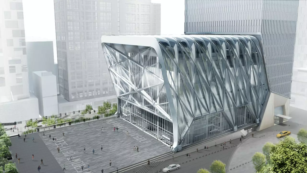 Dies wird das neue künstlerische Zentrum sein, das die Kulturszene von New York zum Leben erwecken wird