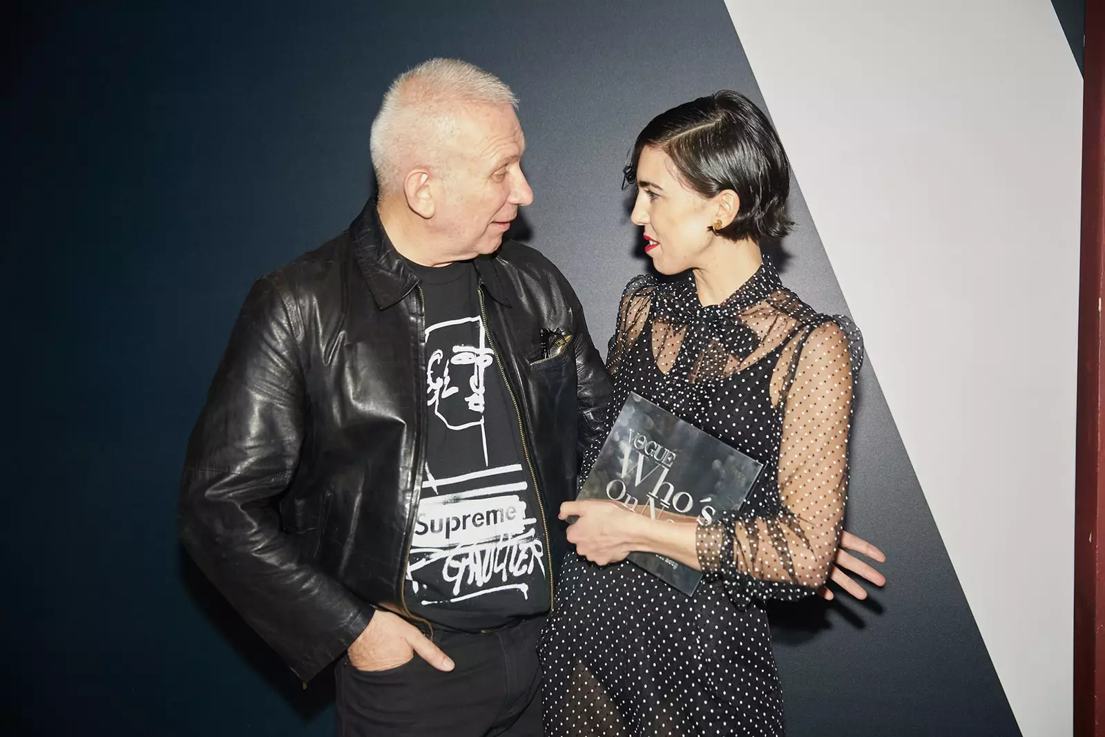 Jean Paul Gaultier e Carlota Barrera