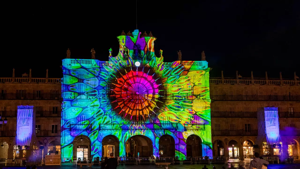 Festivalul Luminii și Avantgardei: Salamanca strălucește din nou cu lumină proprie