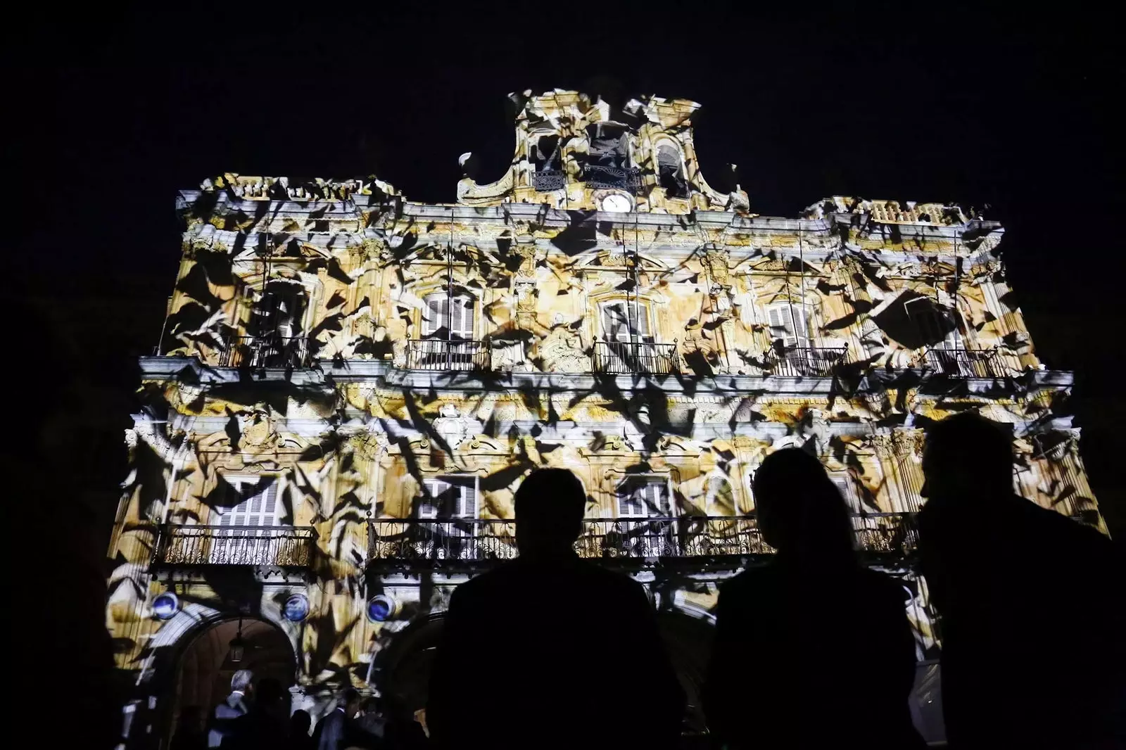 Lễ hội Ánh sáng và Vanguard Plaza Mayor Salamanca 2018