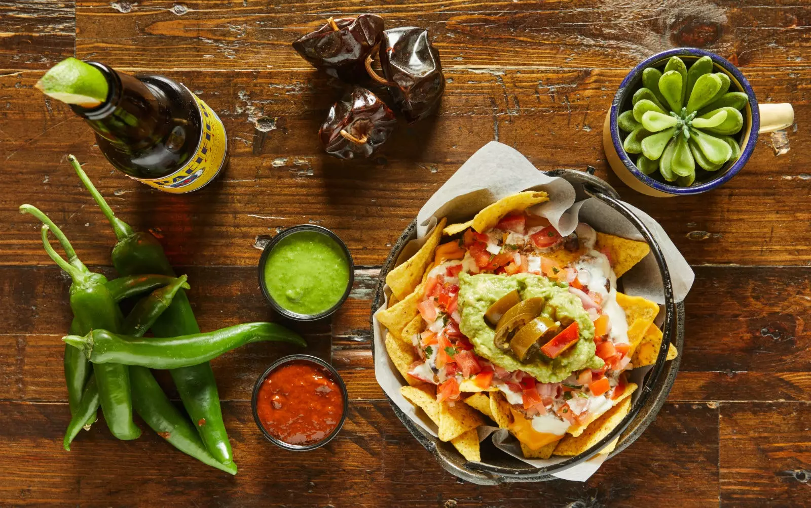 Os nachos do Pikio Taco estão fora deste mundo.