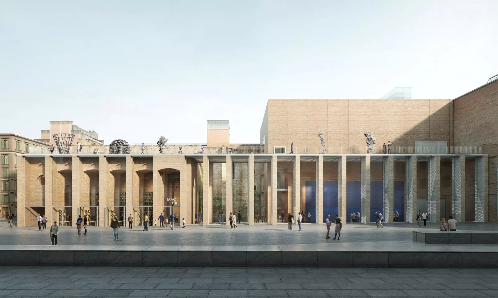 Das neue MACBA wird 2023 fertiggestellt.