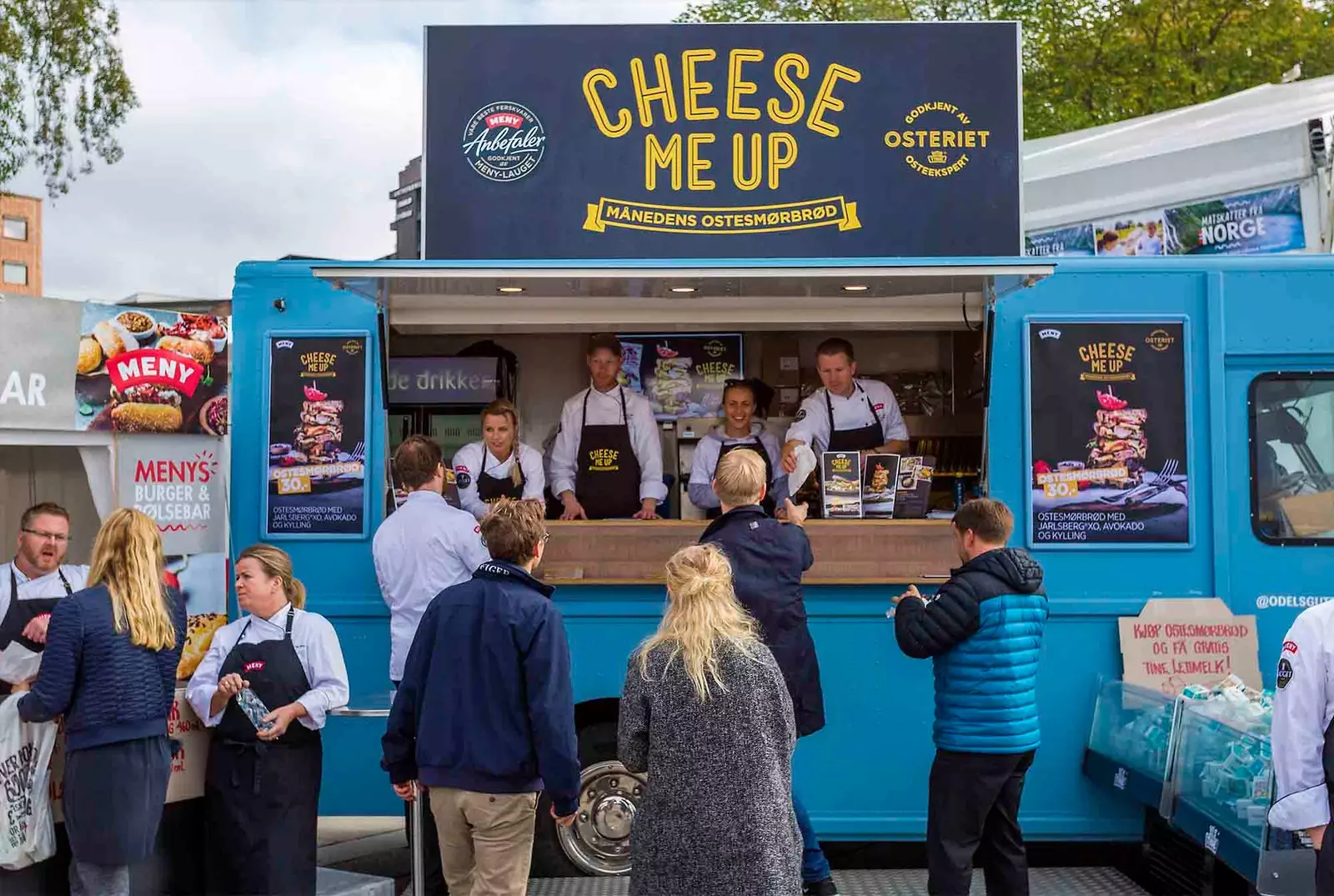 Streetfood-Festival in Oslo