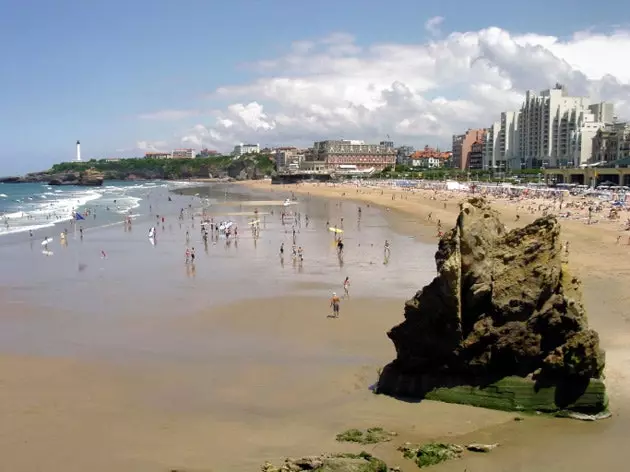 Paradis du surf à Biarritz