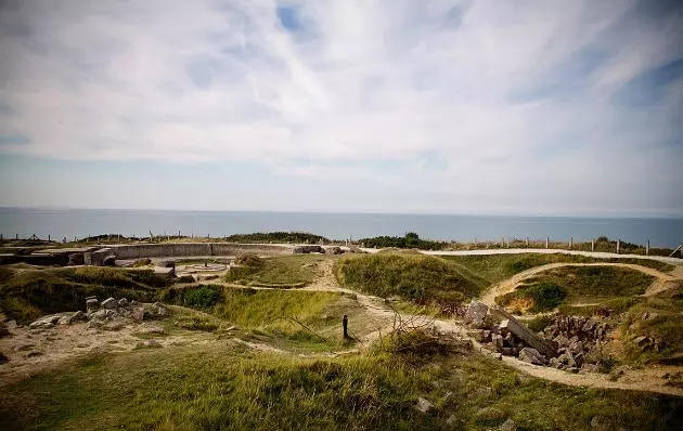 Pointe du Hoc-Landschaft