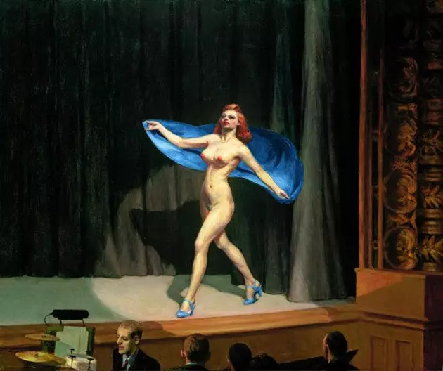 Spectacle de filles Edward Hopper 1941