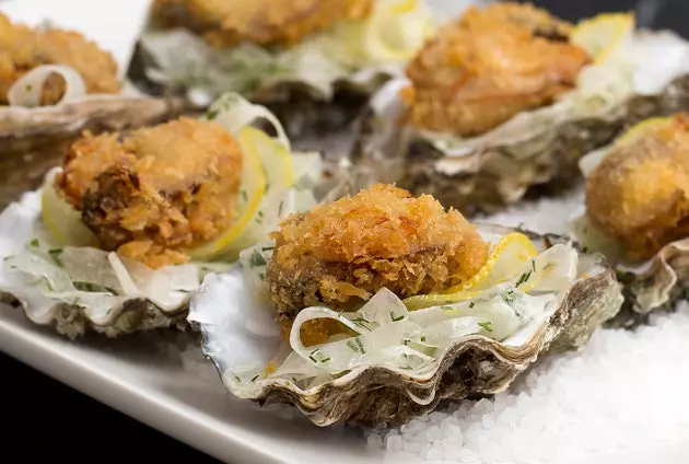 Heddon Street Kitchen's Battered Oysters