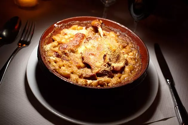 Cassoulet the best of each duck its magret its foie and its fat