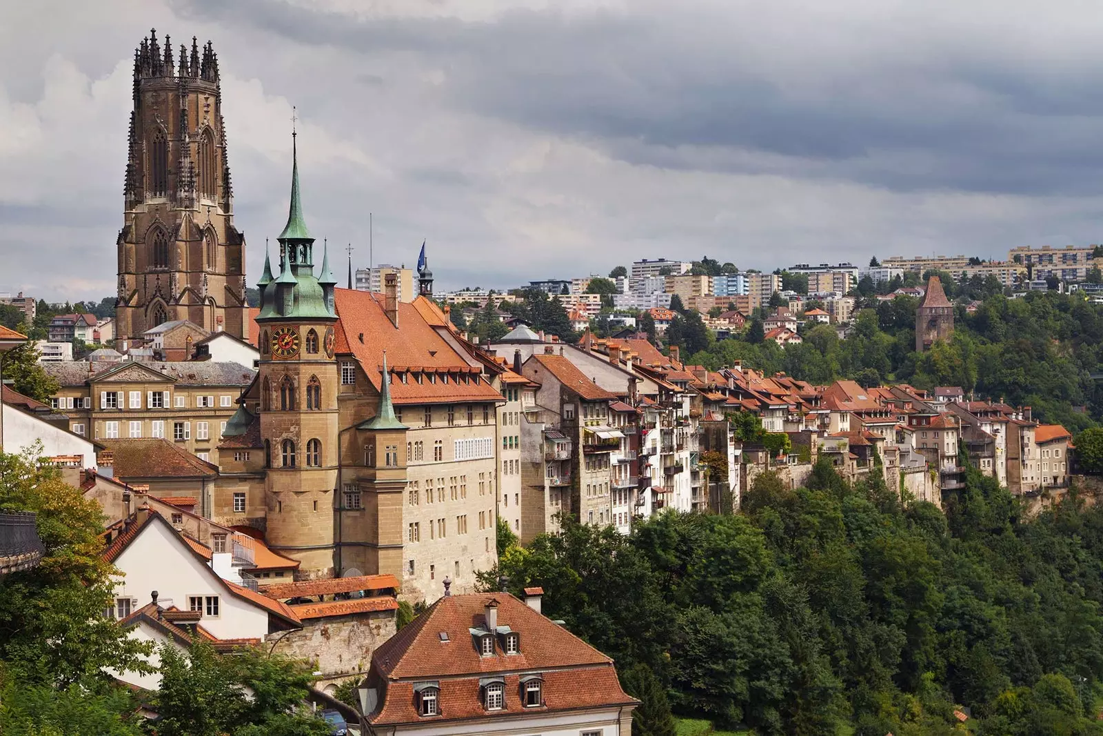 Uitzicht op Freiburg