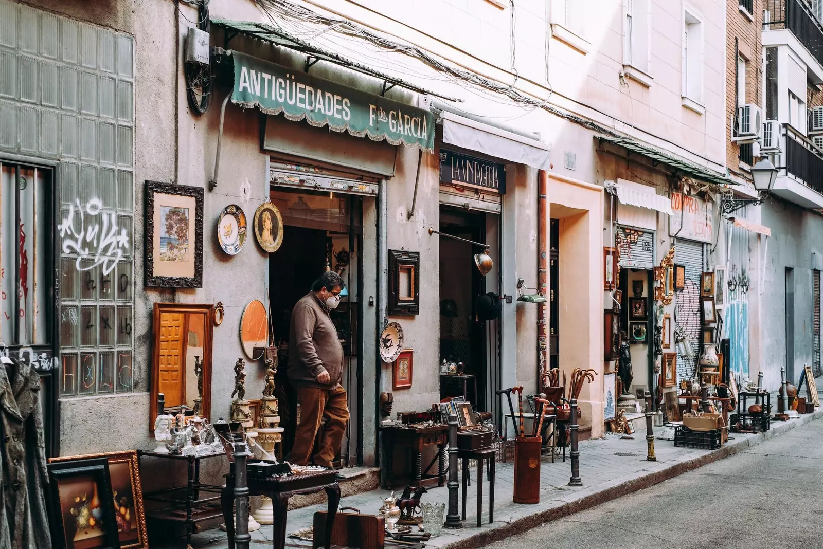 Traço de Madrid em La Latina