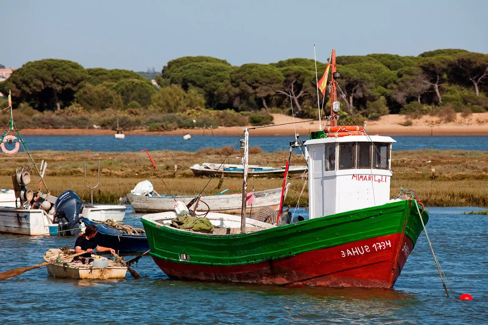 Höfnin í Lump í Huelva