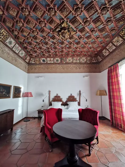 La Sala Daurada del Parador de Zafra