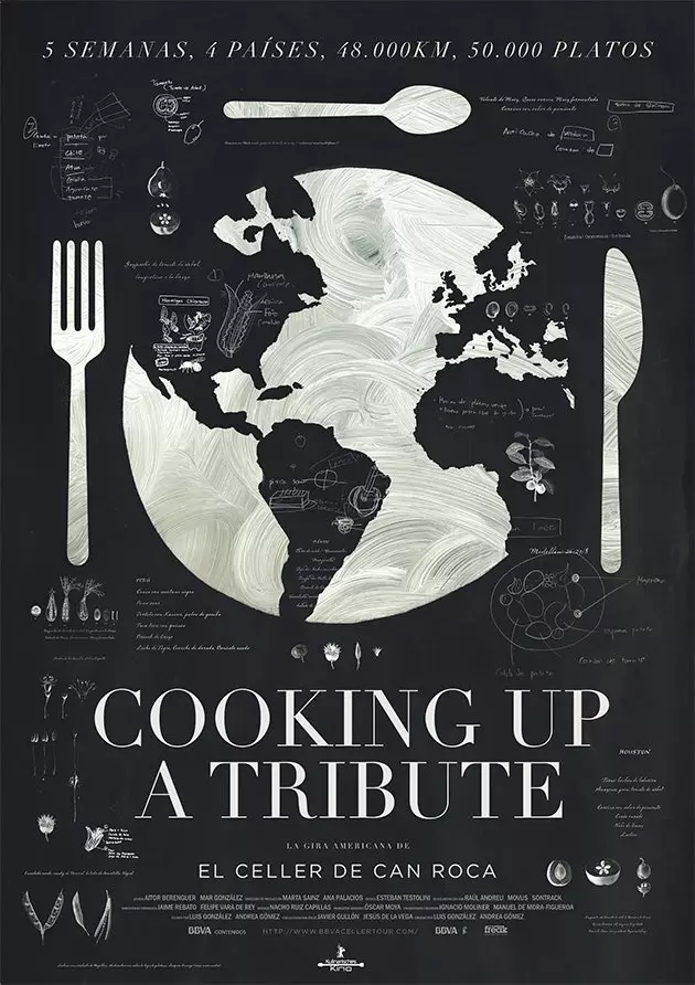 Постер за документарниот филм „Cooking up a Tribute“