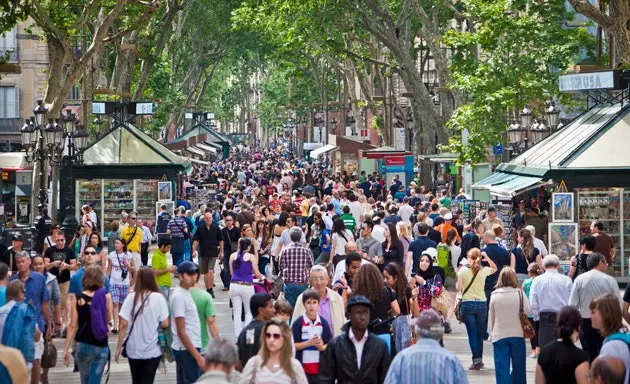 Rambla din Barcelona